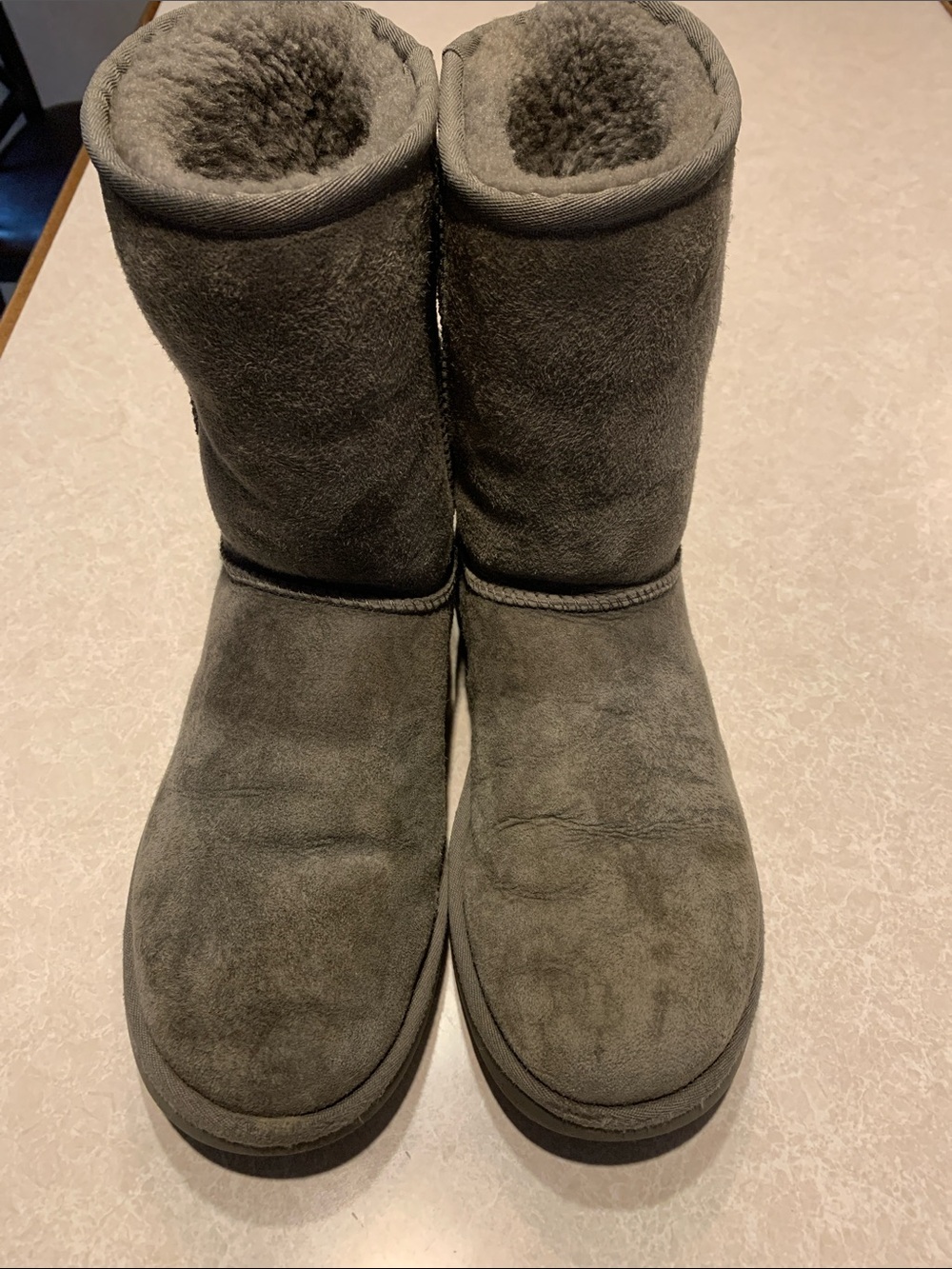 UGG Classic Short Boots in Gray Size 11